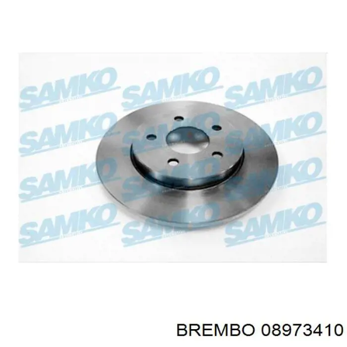 Disco de freno trasero Jaguar X-type CF1