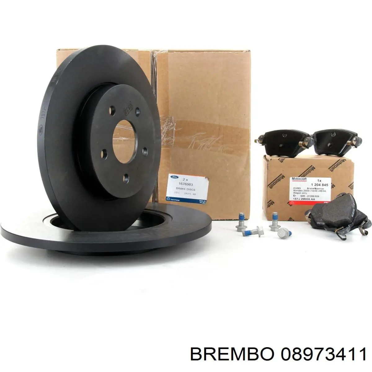 Disco de freno trasero Jaguar X-type CF1