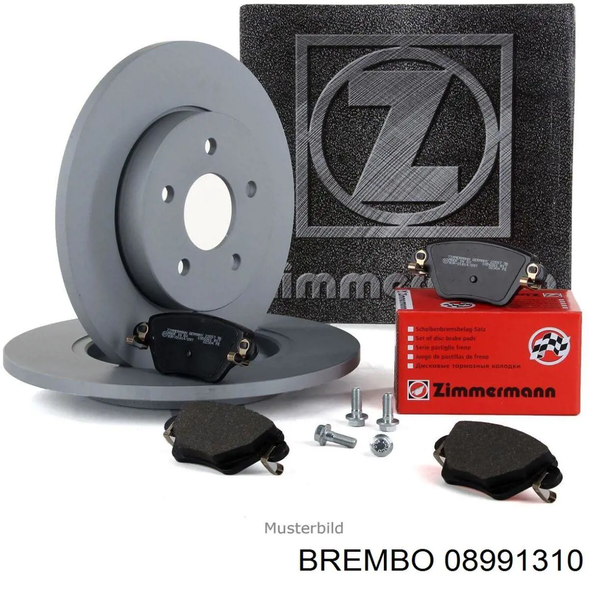 Frenos traseros Brembo 08991310