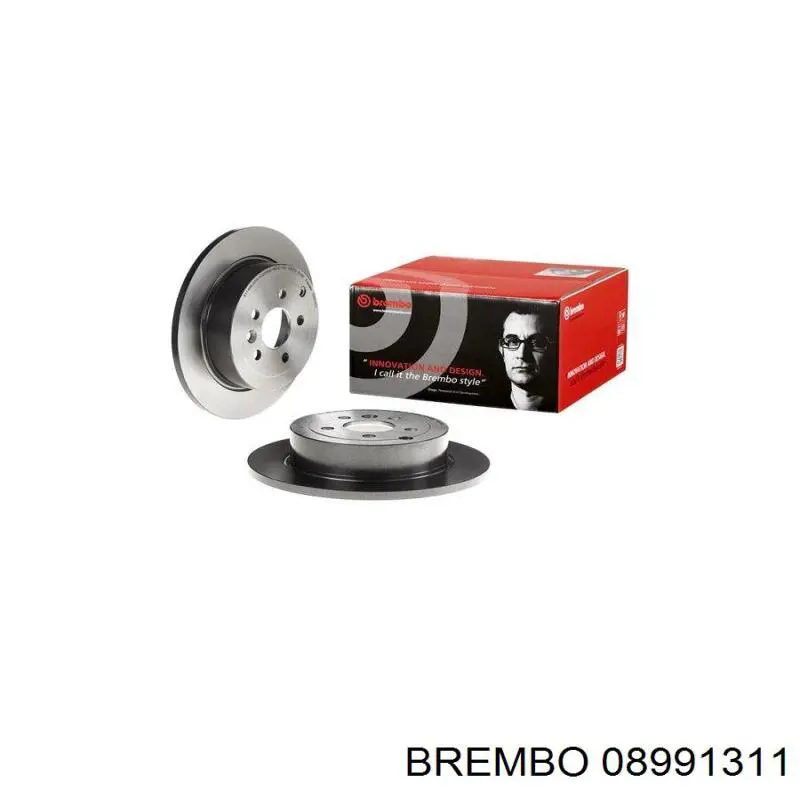 08.9913.11 Brembo disco de freno trasero