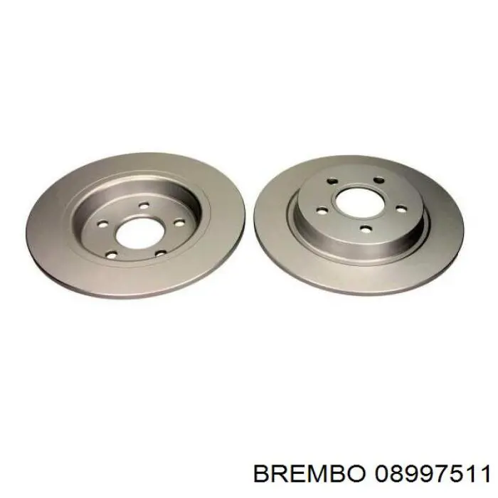 Disco de freno trasero Volvo V40 525, 526