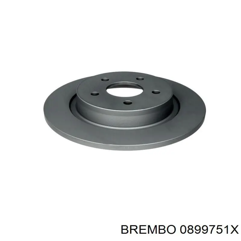 Disco de freno trasero Volvo V40 525, 526