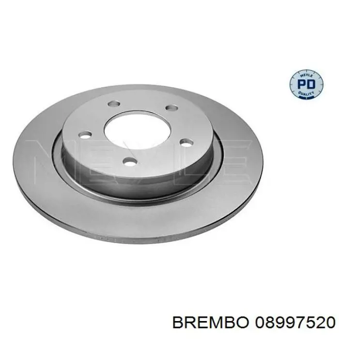 08997520 Brembo disco de freno trasero