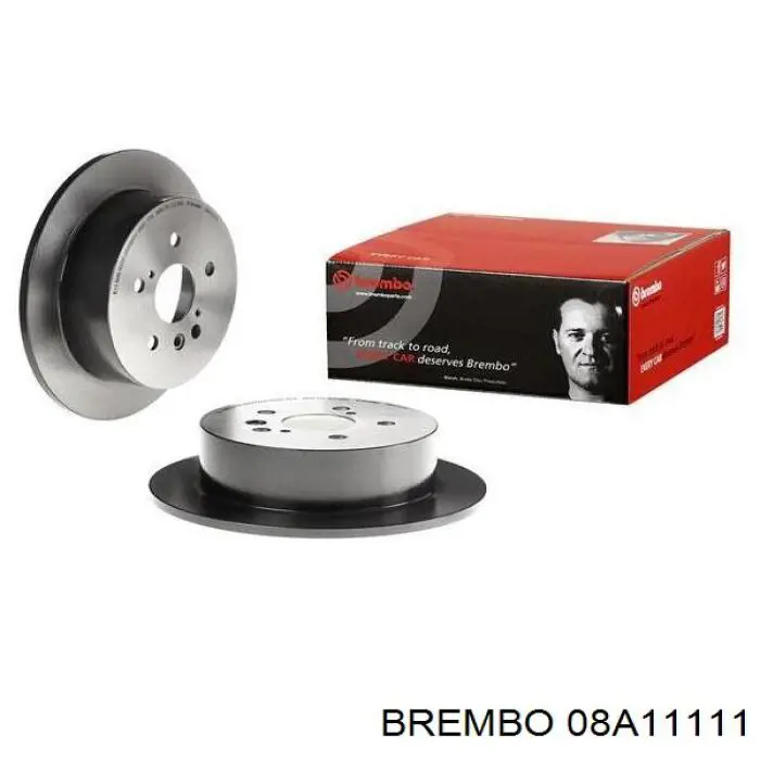 08.A111.11 Brembo disco de freno trasero