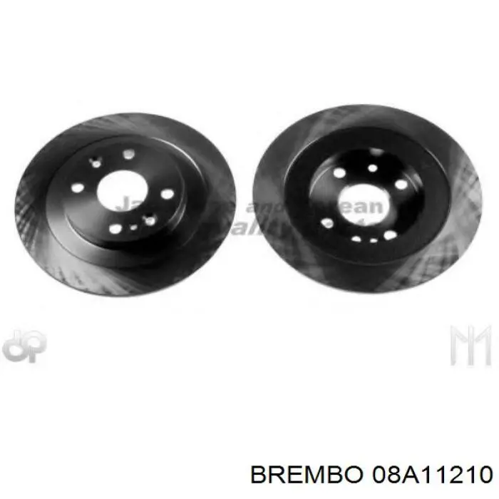 Frenos traseros Brembo 08A11210