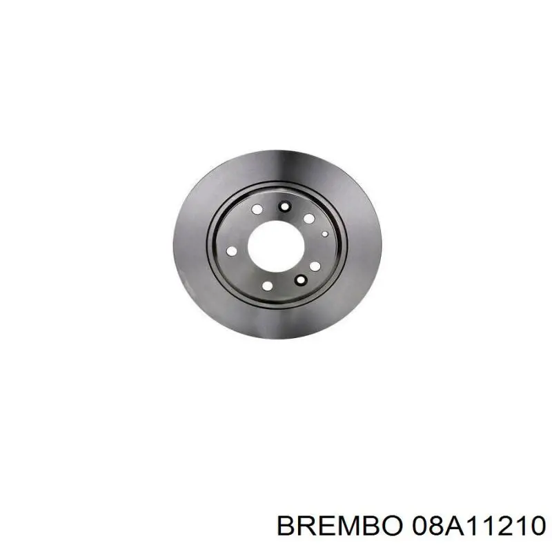 Disco de freno trasero 08A11210 Brembo
