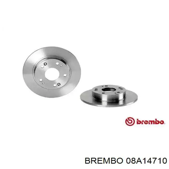 08.A147.10 Brembo disco de freno trasero