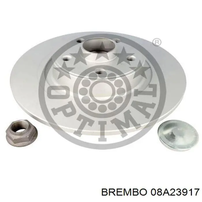 Disco de freno trasero Renault Espace 4 JK0