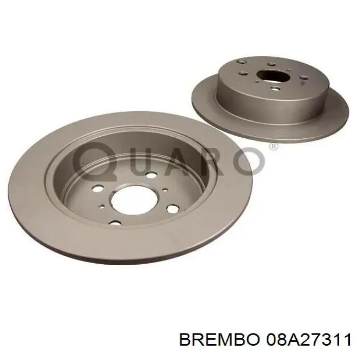 08.A273.11 Brembo disco de freno trasero