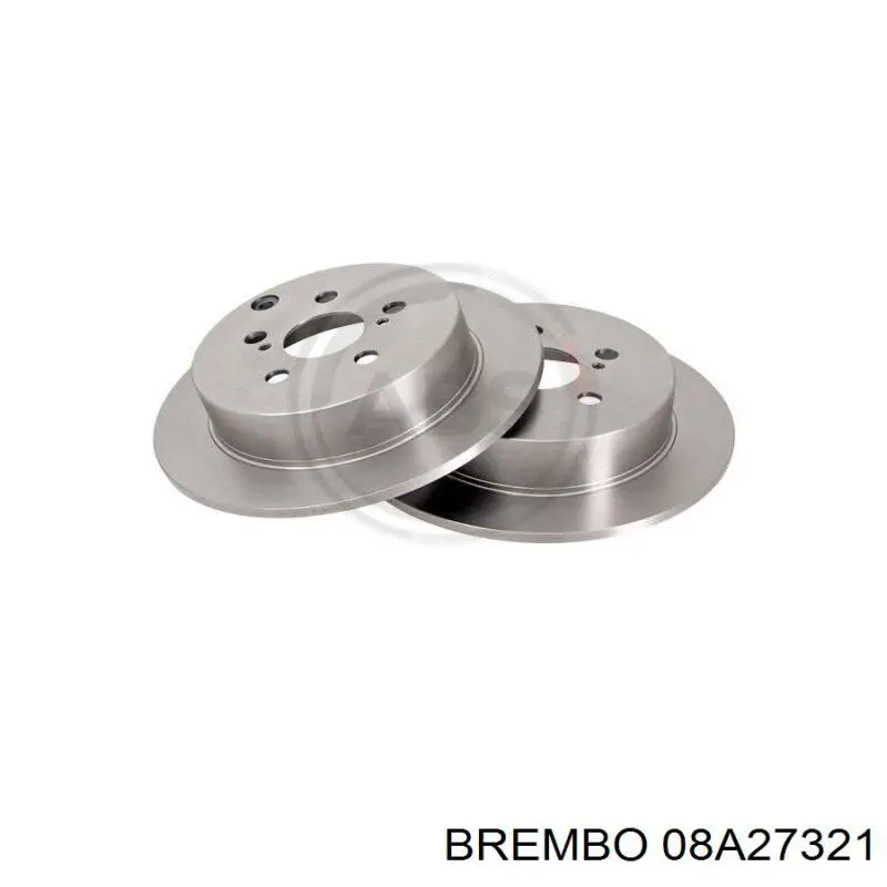 Disco de freno trasero Toyota Prius NHW20