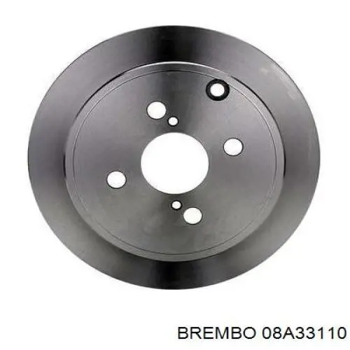 Disco de freno trasero BREMBO 08A33110
