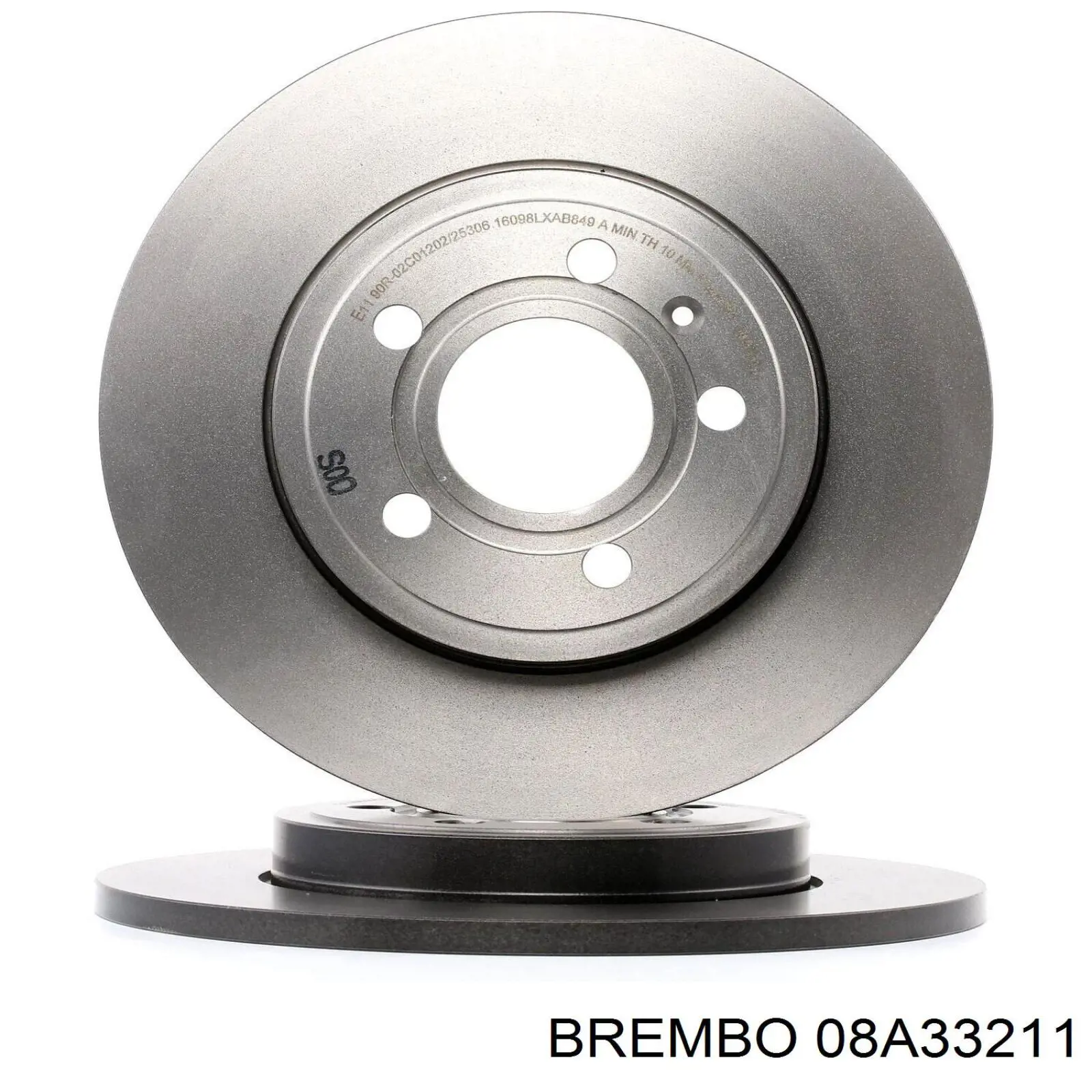 08.A332.11 Brembo disco de freno trasero