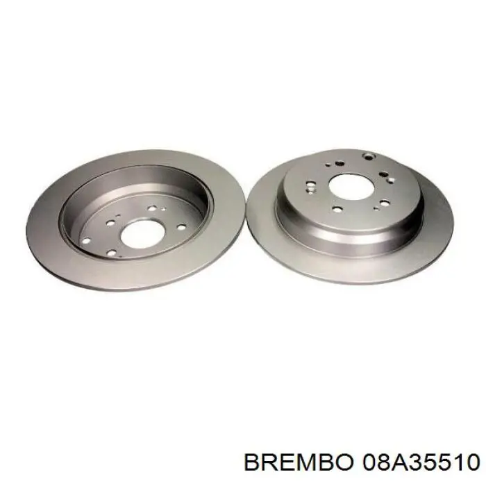 08A35510 Brembo disco de freno trasero