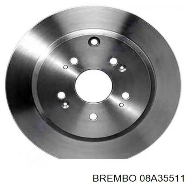 08A35511 Brembo Freno de disco trasero