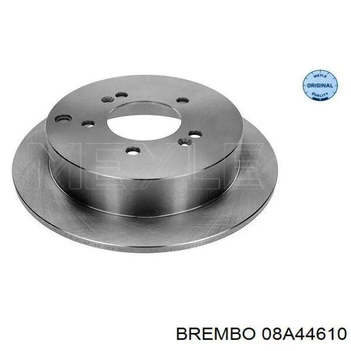 Disco de freno trasero 08A44610 Brembo
