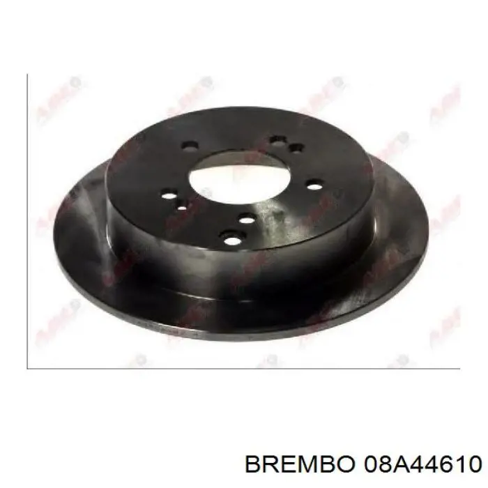 Frenos traseros Brembo 08A44610