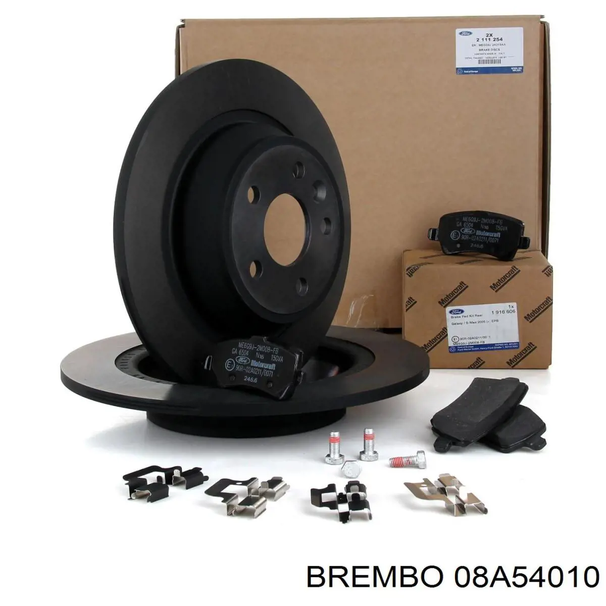 08A54010 Brembo Freno de disco trasero
