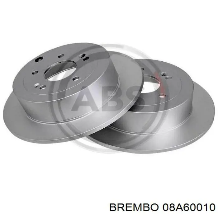 08A60010 Brembo disco de freno trasero