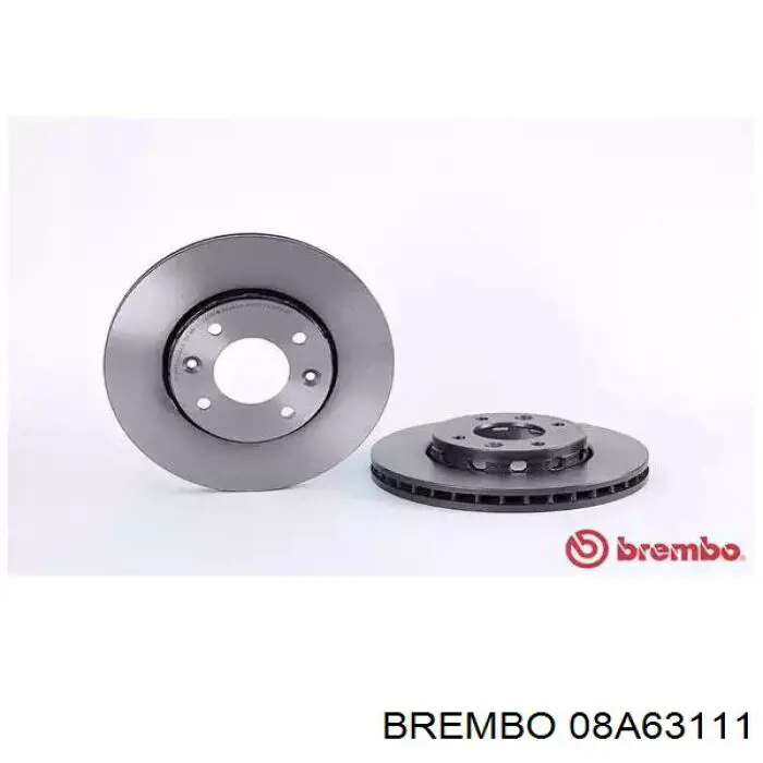 08.A631.11 Brembo disco de freno trasero