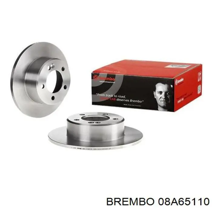 08A65110 Brembo disco de freno trasero