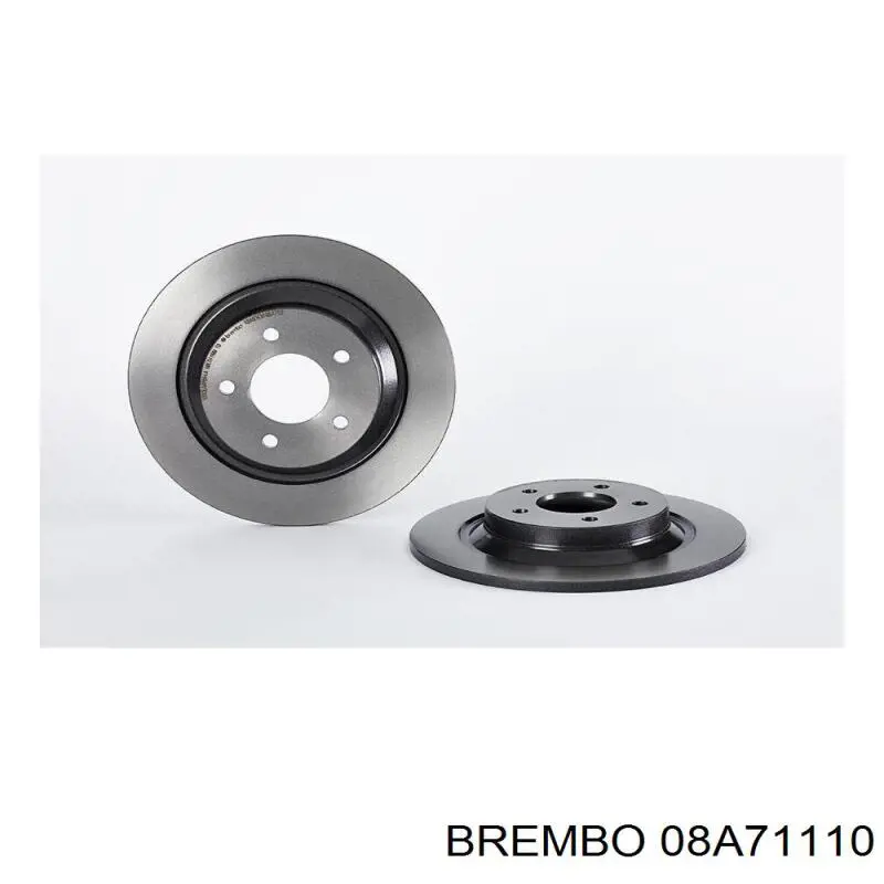 08A71110 Brembo disco de freno trasero