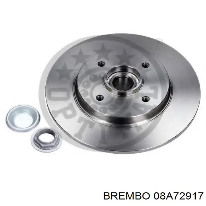 Comprar 08A72917 Brembo Disco de freno trasero