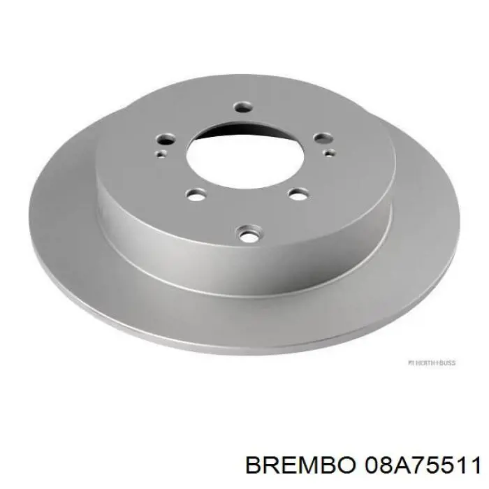 Comprar 08A75511 Brembo Disco de freno trasero