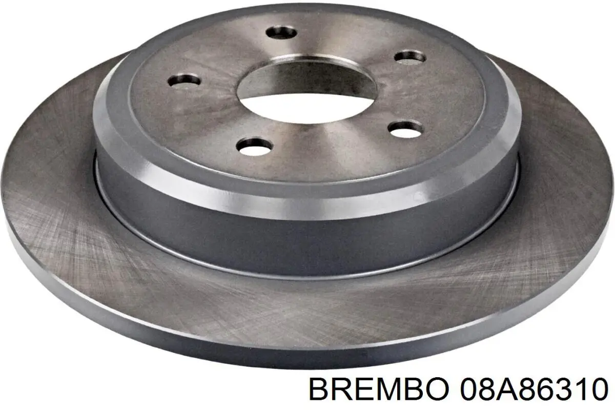 08.A863.10 Brembo disco de freno trasero