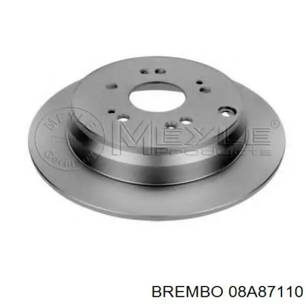08A87110 Brembo Freno de disco trasero