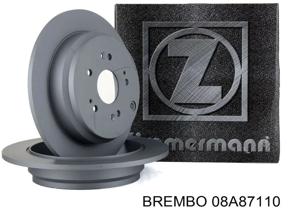 Frenos traseros Brembo 08A87110