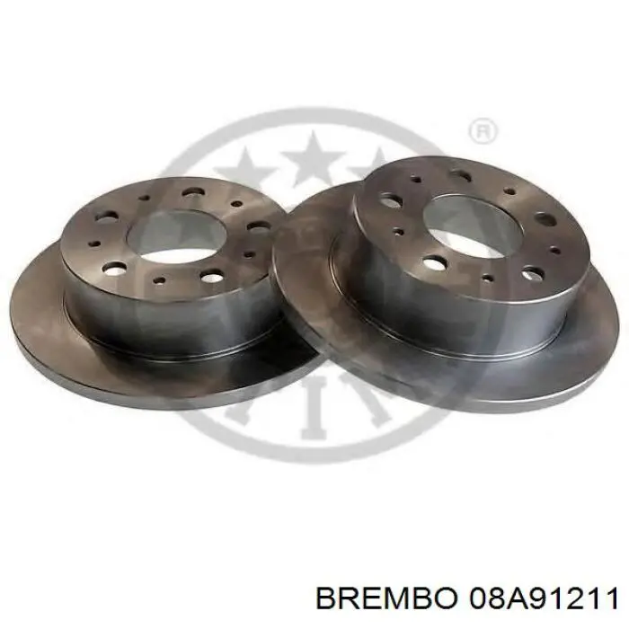 Disco de freno trasero Toyota Auris E15