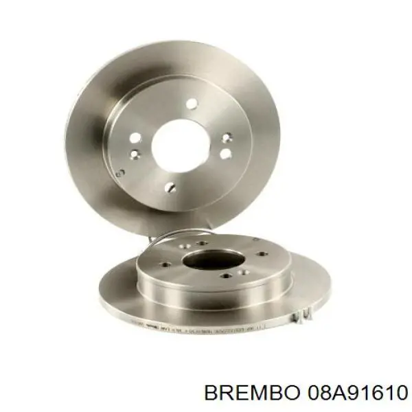 08A91610 Brembo disco de freno trasero