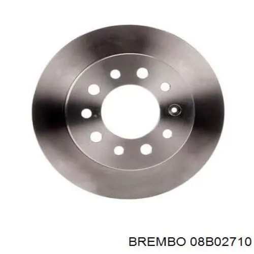 08B02710 Brembo disco de freno trasero