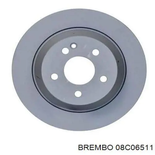 Comprar 08C06511 Brembo Disco de freno trasero