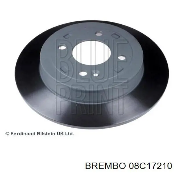 Comprar 08C17210 Brembo Disco de freno trasero