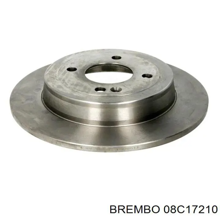 08C17210 Brembo Freno de disco trasero
