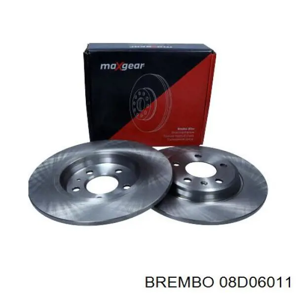 08.D060.11 Brembo disco de freno trasero