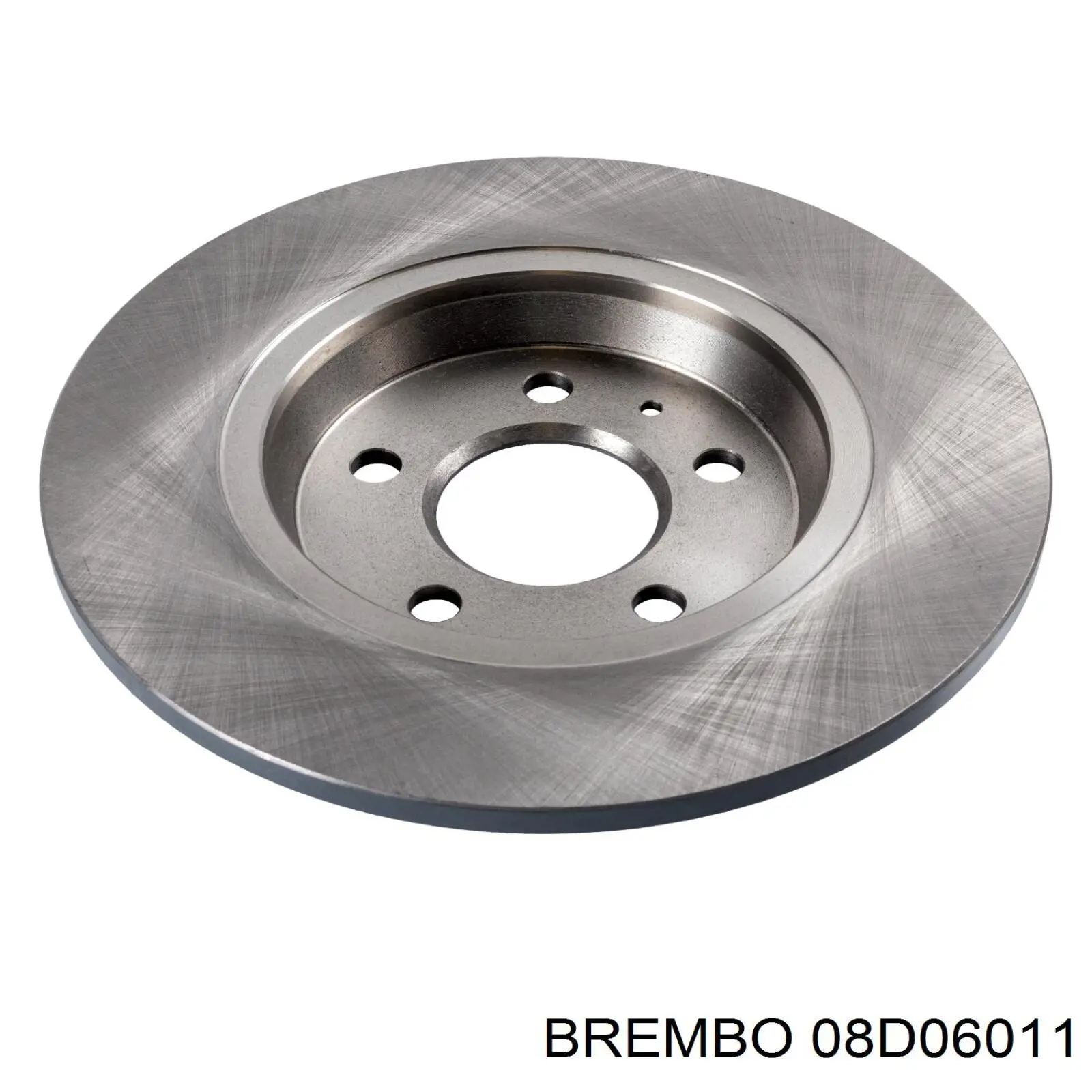 Disco de freno trasero 08D06011 Brembo
