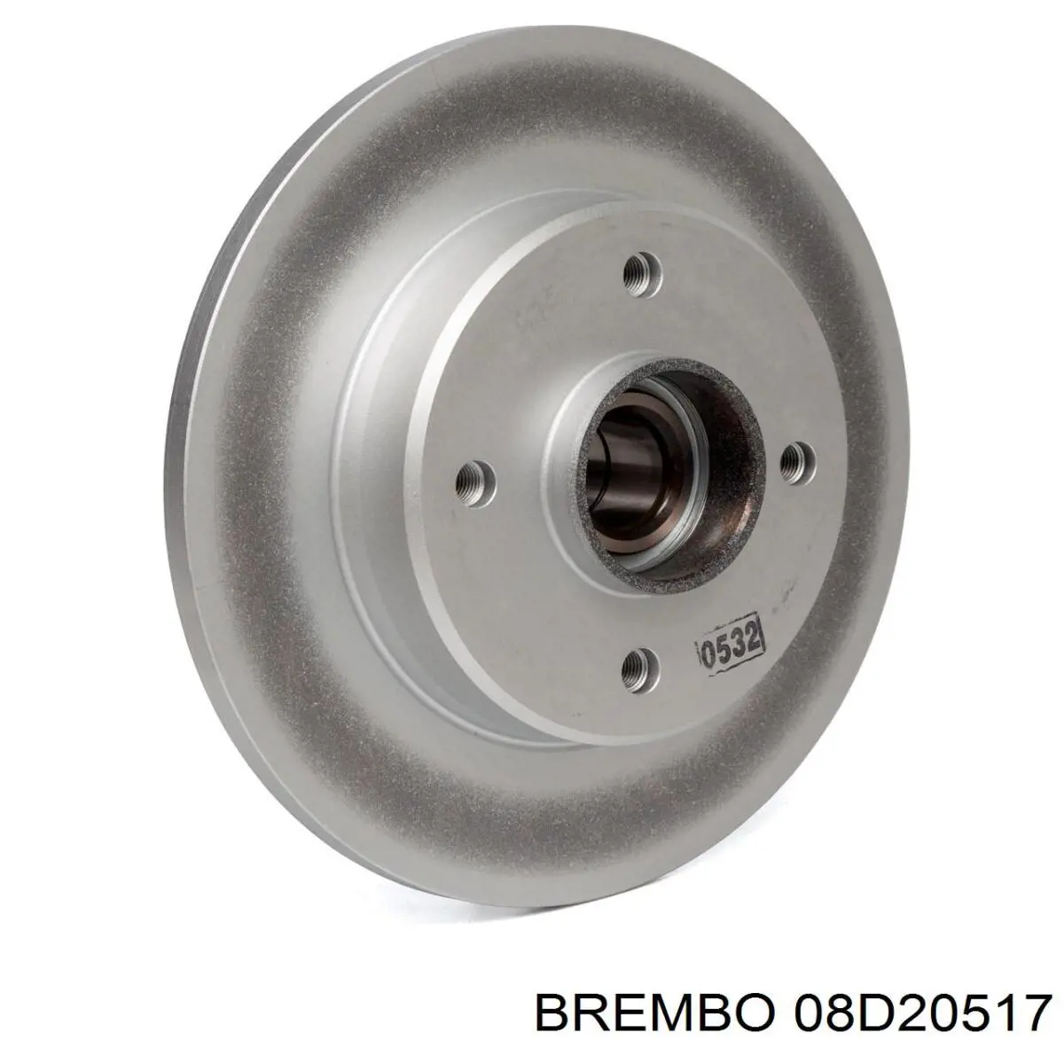 08.D205.17 Brembo disco de freno trasero