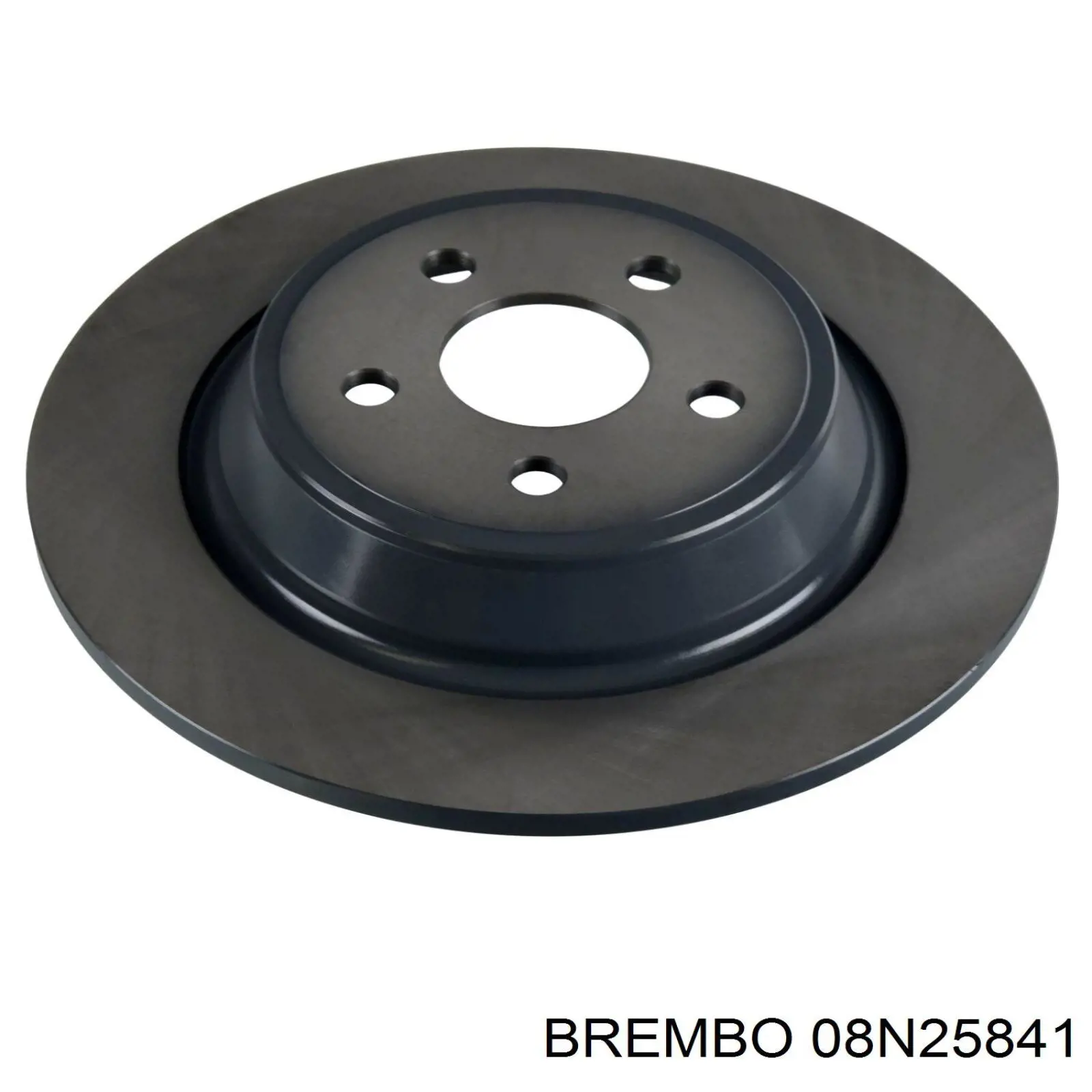 08N25841 Brembo Freno de disco trasero