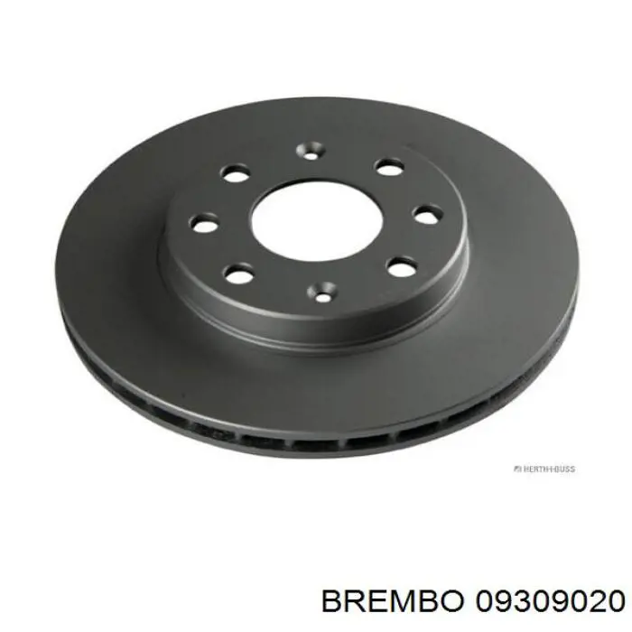 Disco de freno 09309020 Brembo