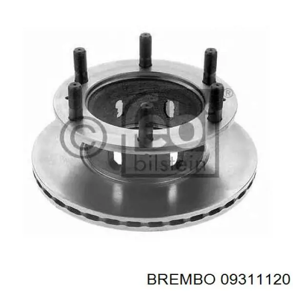09311120 Brembo disco de freno delantero
