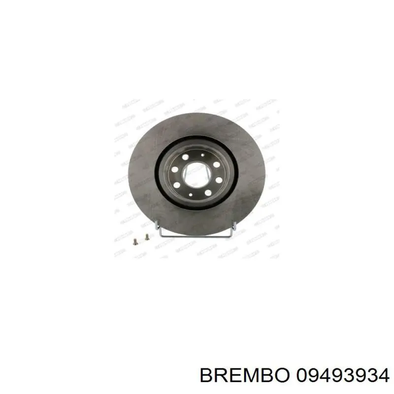 Comprar 09493934 Brembo Freno de disco delantero
