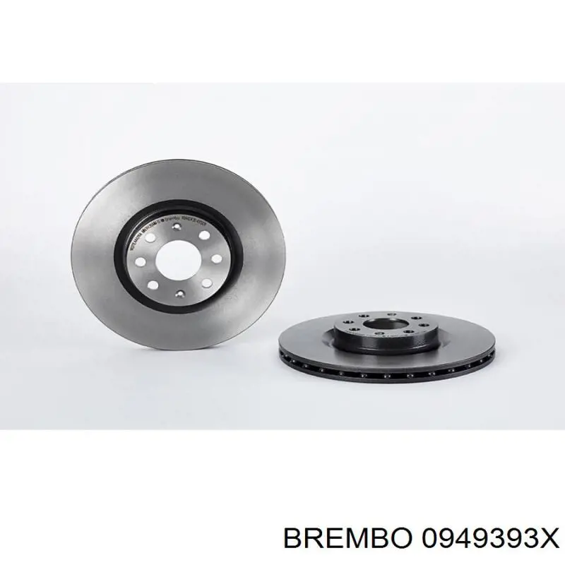 Frenos delanteros Brembo 0949393X precio, desde 38,02 EUR
