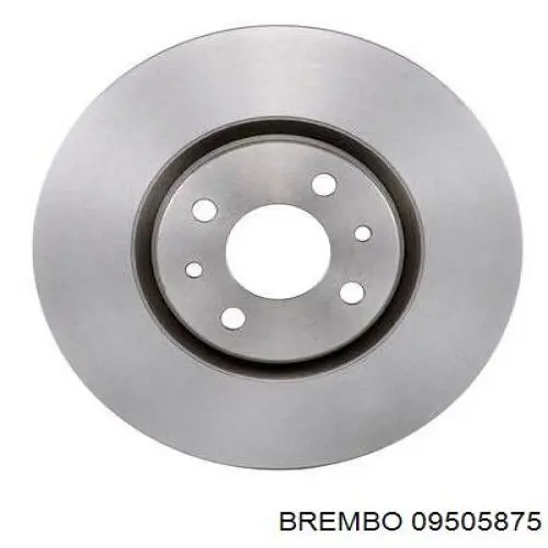 09505875 Brembo disco de freno delantero