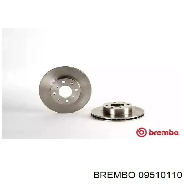 09.5101.10 Brembo freno de disco delantero