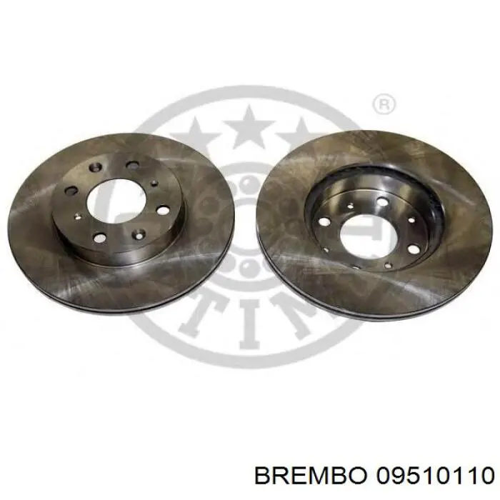 Disco de freno delantero Brembo 09510110
