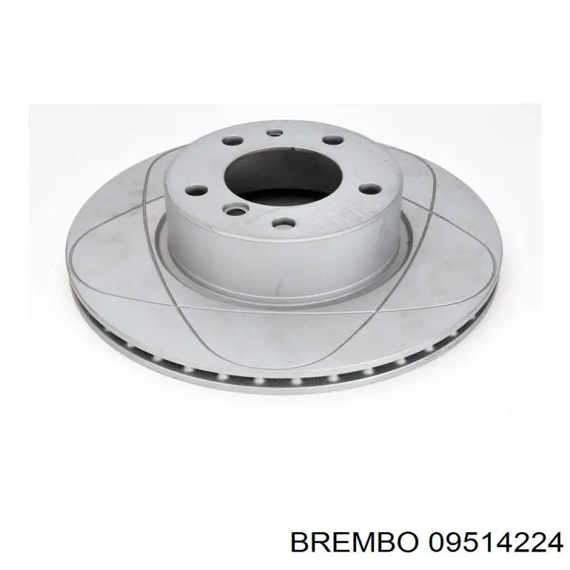 Comprar 09514224 Brembo Freno de disco delantero