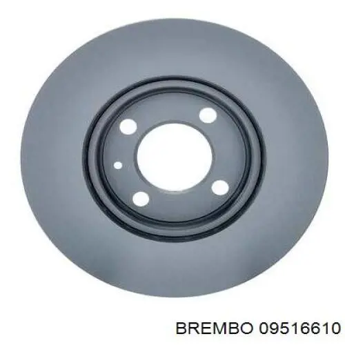 Comprar 09516610 Brembo Freno de disco delantero