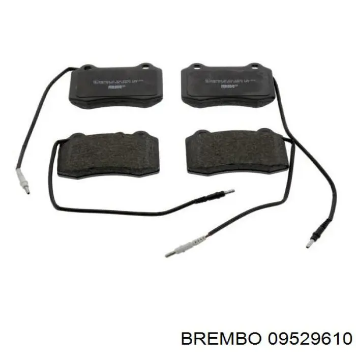Disco de freno delantero Brembo 09529610